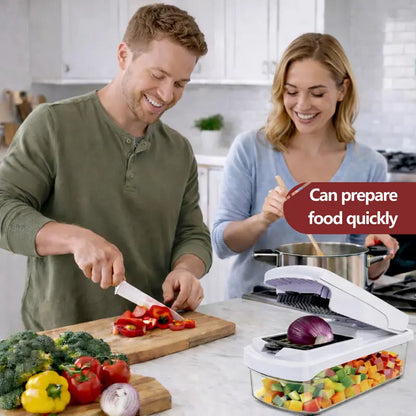Snofrid Multifunction Vegetable Chopper, Kitchen Slicer, Dicer & Grater