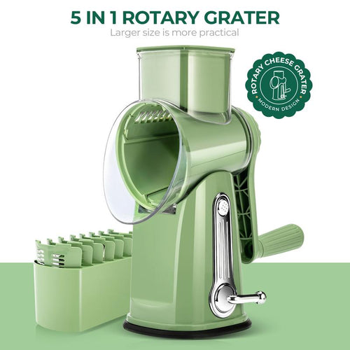 SUSTEAS Multi-Purpose Hand Grater, Kitchen Tool for Cheese, Veggies & Fruits