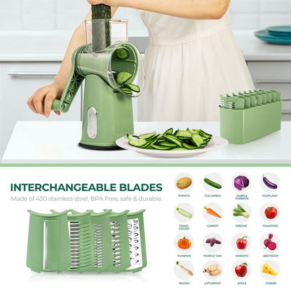 SUSTEAS Multi-Purpose Hand Grater, Kitchen Tool for Cheese, Veggies & Fruits
