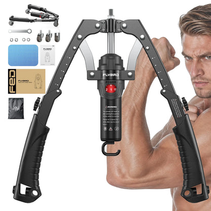 Chest & Arm Strength Trainer – Adjustable Resistance from 22 to 440 lbs for Progressive Strength Training